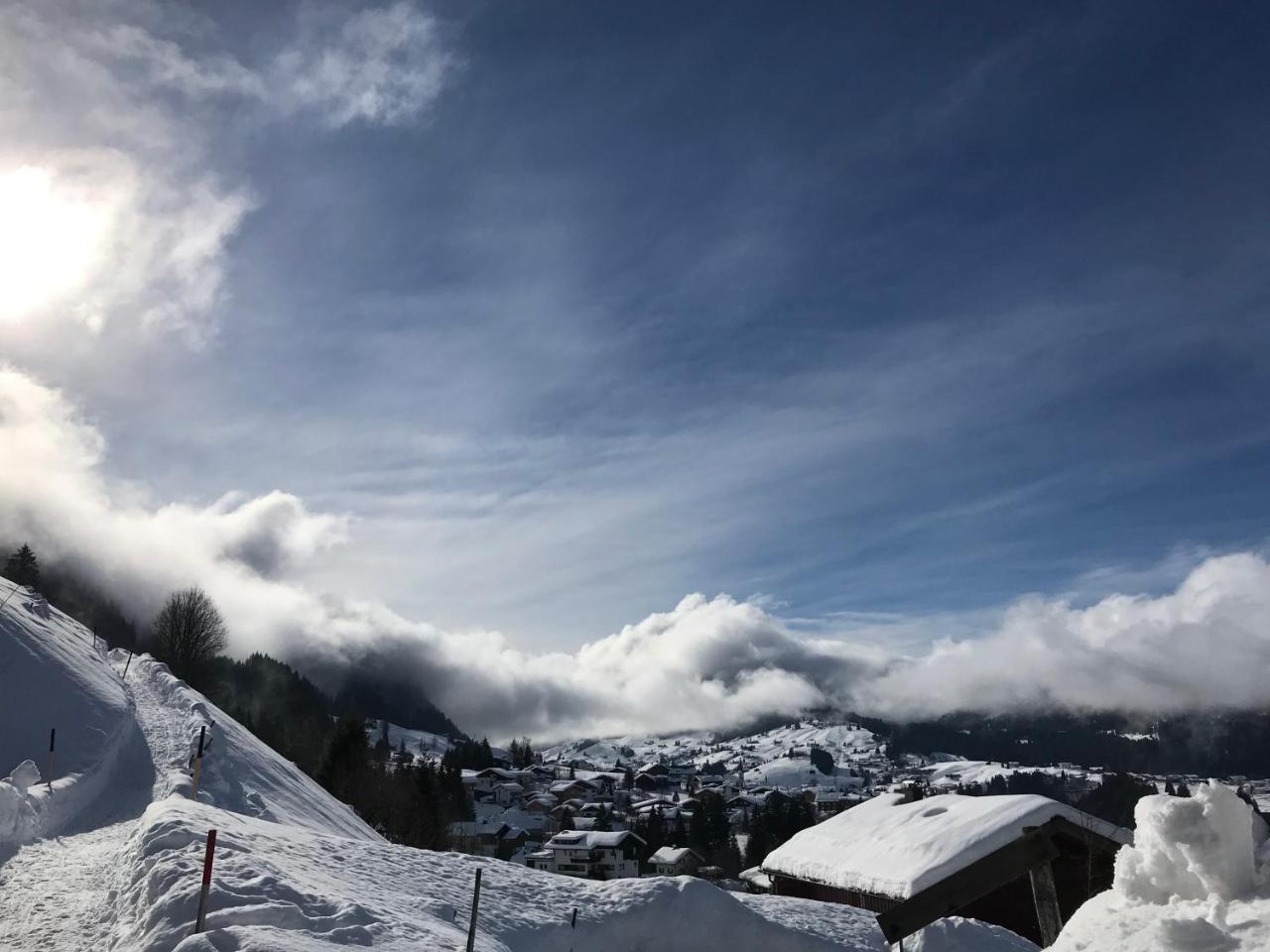 Landhaus Alpenstern Riezlern Exterior foto